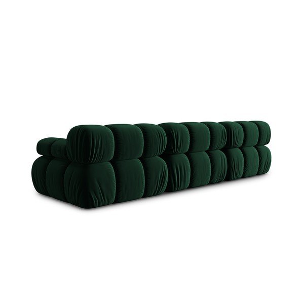 Sofa žalios spalvos iš velveto 282 cm Bellis – Micadoni Home-image-4
