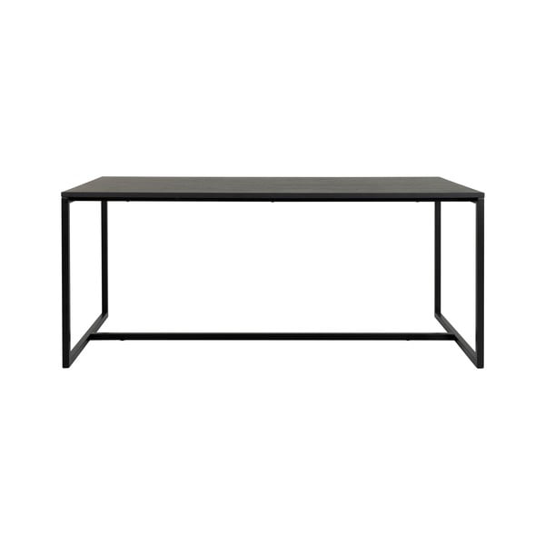 Juodas stalas 180x90 cm Lipp - Tenzo