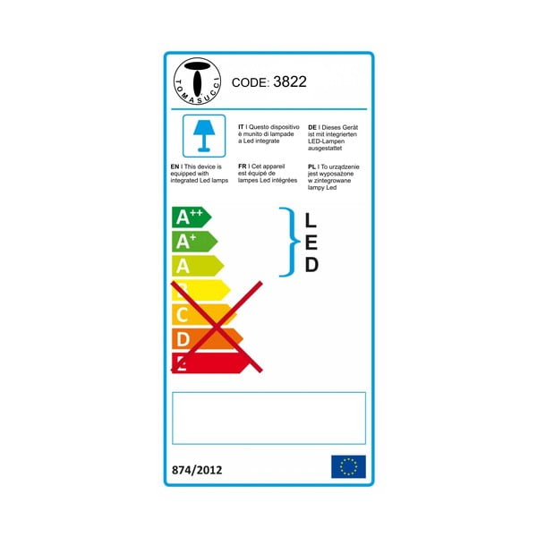 Sieninis šviestuvas aukso spalvos Tomasucci Ring, ø 15 cm-image-4