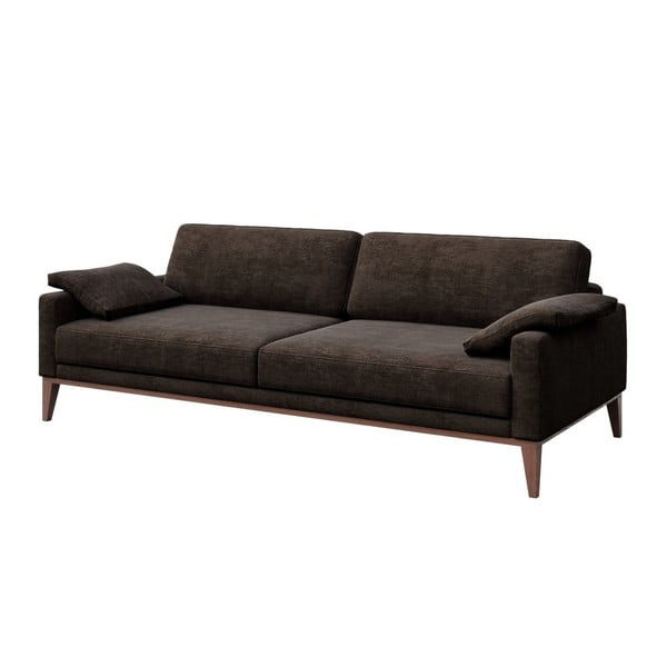 Tamsiai ruda sofa MESONICA Musso, 211 cm-image-1