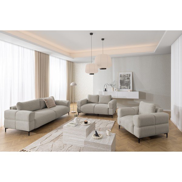 Smėlio spalvos sofa 154 cm Helio – Ropez-image-2