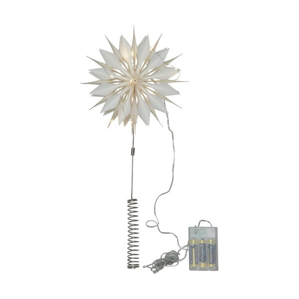 Šviečianti dekoracija baltos spalvos su Kalėdų motyvu Flinga – Star Trading-image-3