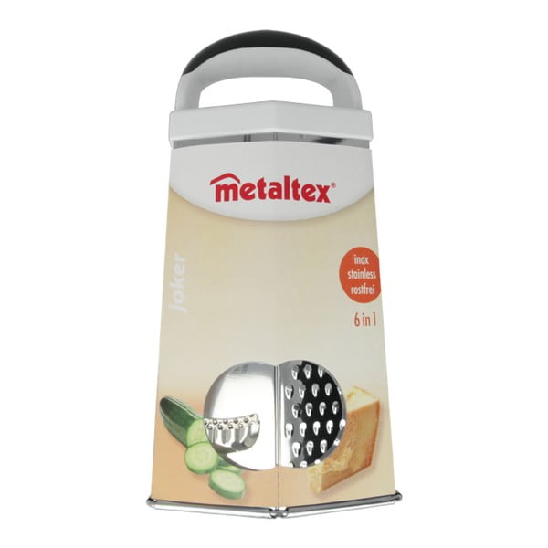 Nerūdijančio plieno rankinė tarka Metaltex trintuvė, 24 cm-image-1