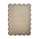 Rankų darbo natūralios spalvos iš vilnos kilimas 200x290 cm Leo Scallop – Flair Rugs