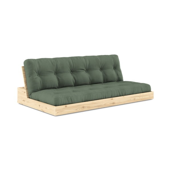 Sulankstoma sofa žalios spalvos 196 cm Base – Karup Design