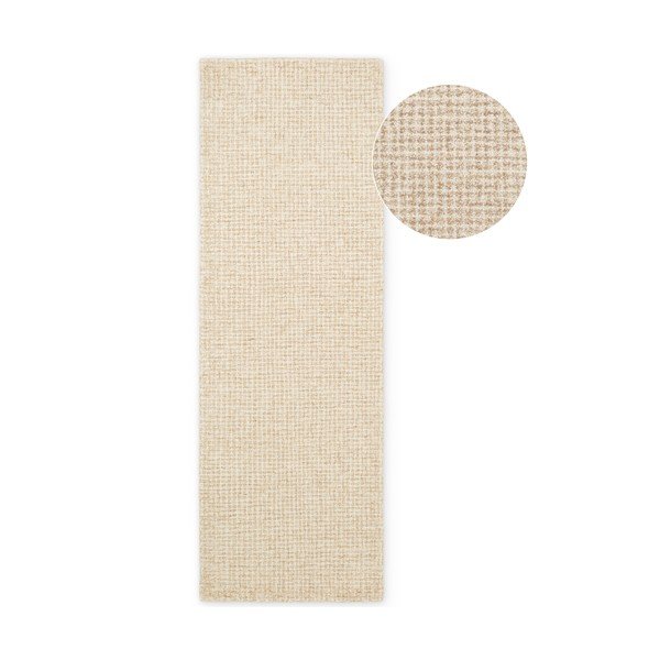 Natūralios spalvos iš vilnos kilimas 80x250 cm Eloise – Hanse Home