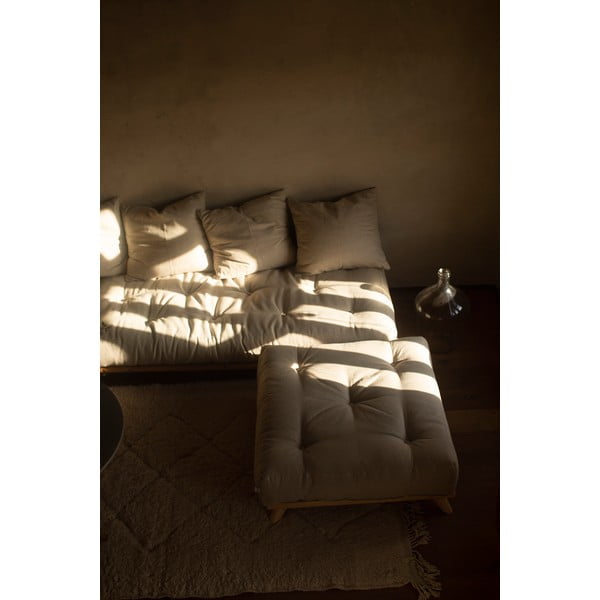 Pakojis Karup Design Senza Natural Clear/Dark Grey-image-1