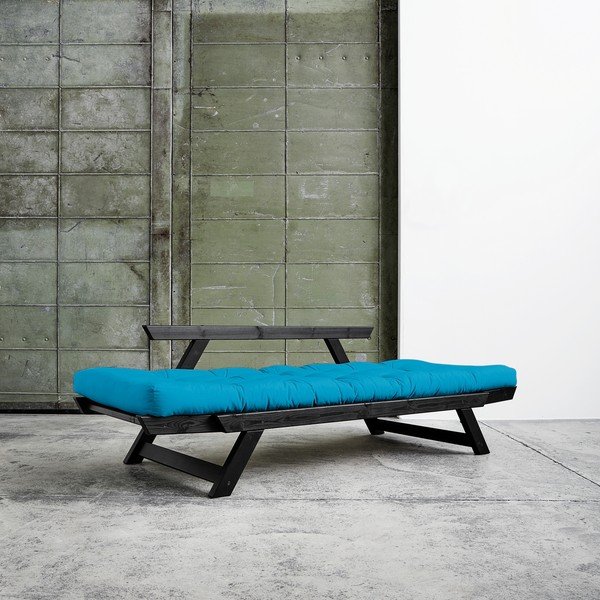 Sofa "Karup Bebop Black/Horizon Blue-image-1