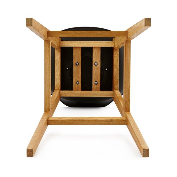 2 juodų baro kėdžių rinkinys "Kokoon Design Elody-image-4