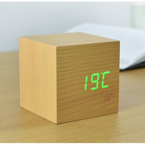 Skaitmeninis žadintuvas Cube Click – Gingko-image-1