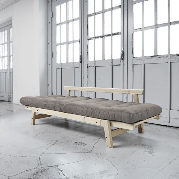 Sofa-lova "Karup Step Natural/Granite Grey-image-3
