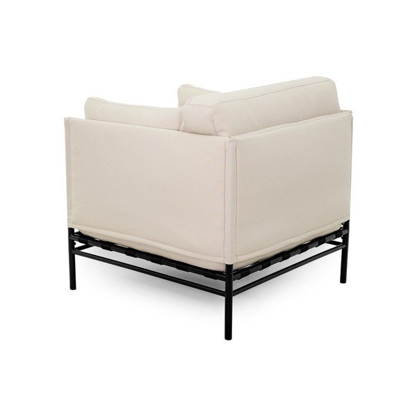 Paminkštinto audinio sodo krėslas smėlio spalvos Dandy – Sit Sit-image-4