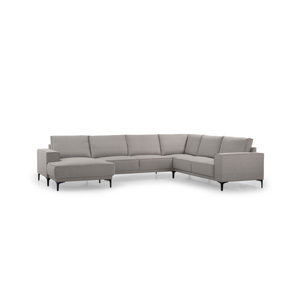 Kampinė sofa smėlio spalvos (su kairiuoju kampu) Copenhagen – Scandic-image-1