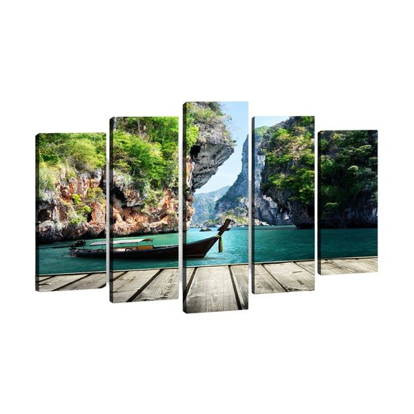 5 paveikslų rinkinys Tablo Center Rock