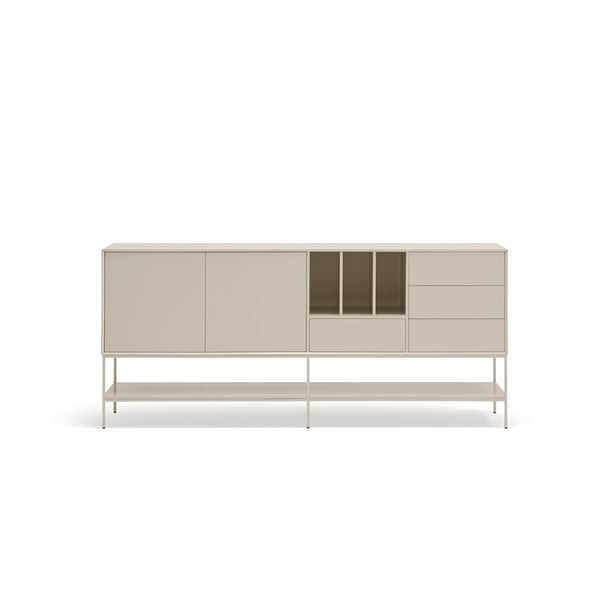 Šoninė spintelė kreminės spalvos 220x98x45 cm Platt – Teulat