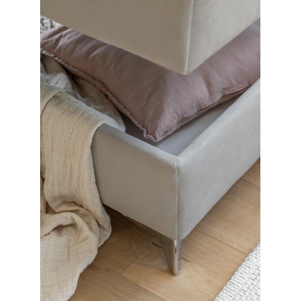 Žalios spalvos iš velveto sulankstoma/su sandėliavimo vieta kampinė sofa (su dešiniuoju kampu/„L“ formos) Laurence – ELTAP-image-4