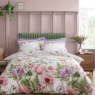 Iš medvilnės dvigulė/itin ilga patalynė 230x220 cm Serenity Garden – RHS