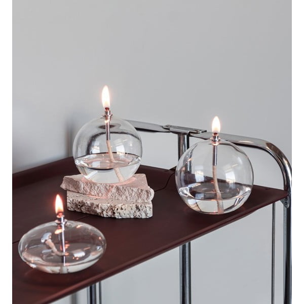 Iš stiklo alyvos lempa (aukštis 11 cm) Aura – Mette Ditmer Denmark-image-1