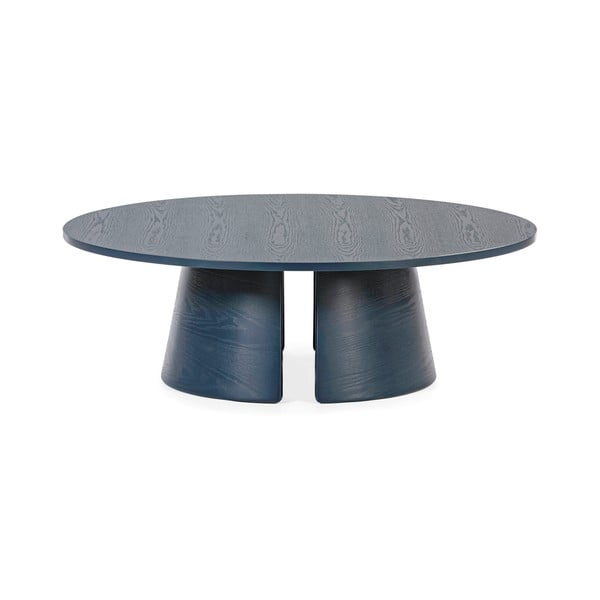 Mėlynas kavos staliukas Teulat Cep, ø 110 cm