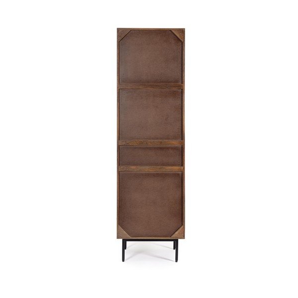 Natūralios spalvos iš mango masyvo spintelė 55x190x40 cm Tadita – Bizzotto-image-3