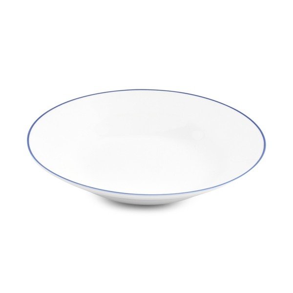 Baltos spalvos sriubos iš porceliano  lėkštė ø 23 cm Basic White – BonBistro-image-1