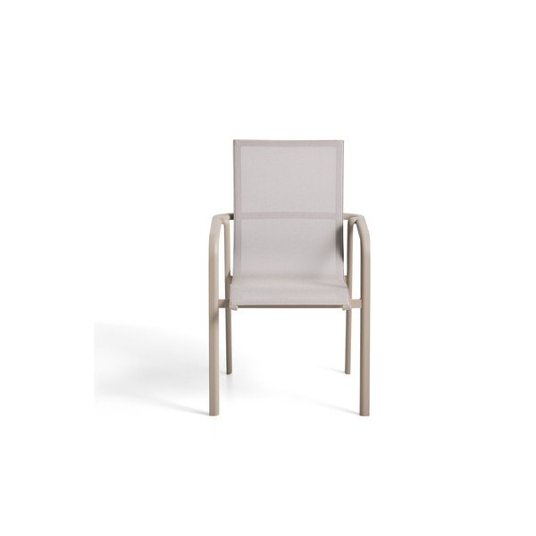 Smėlio spalvos/taupe spalvos sodo kėdė Canea – Kave Home