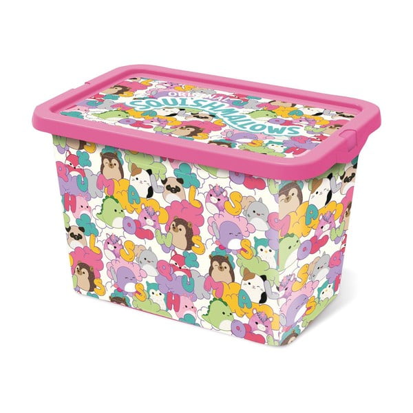 Iš plastiko vaikiška daiktadėžė 29x19x18 cm Stor – SQUISHMALLOWS
