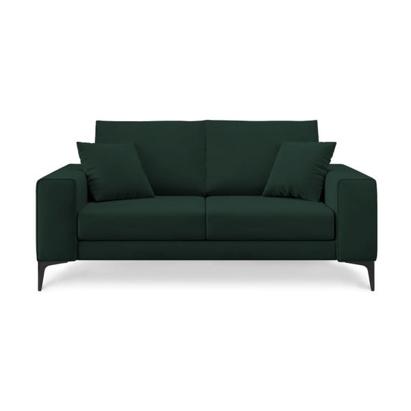 Žalioji dvivietė sofa "Cosmopolitan Design Lugano