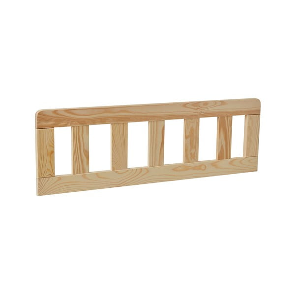 2 rudų medinių barjerų rinkinys "Pinio Classic" vaikiškai lovytei, 200 x 90 cm