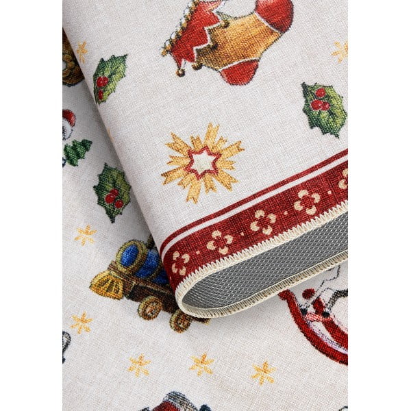 Kilimas raudonos spalvos su Kalėdų motyvu 80x200 cm Red Christmas – Villeroy&Boch-image-4