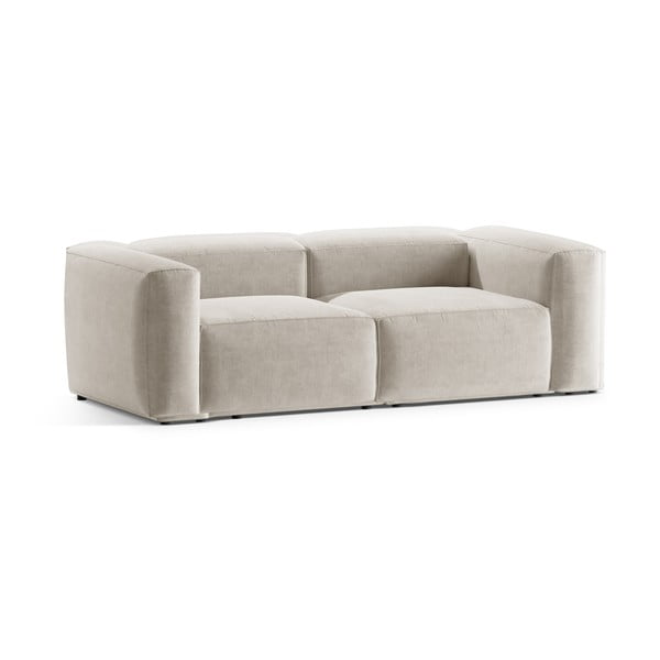Smėlio spalvos sofa 224 cm Bergamo – Cosmopolitan Design-image-2