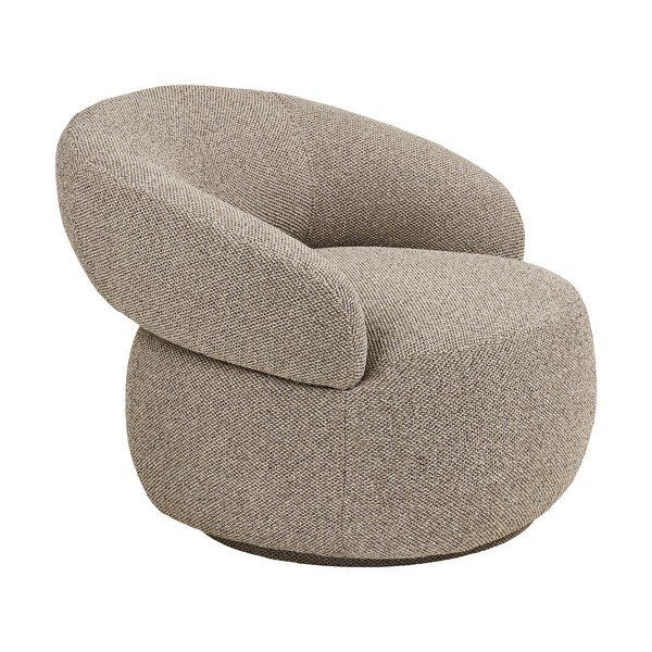 Pilkai smėlinės spalvos krėslas Sion – House Nordic-image-3