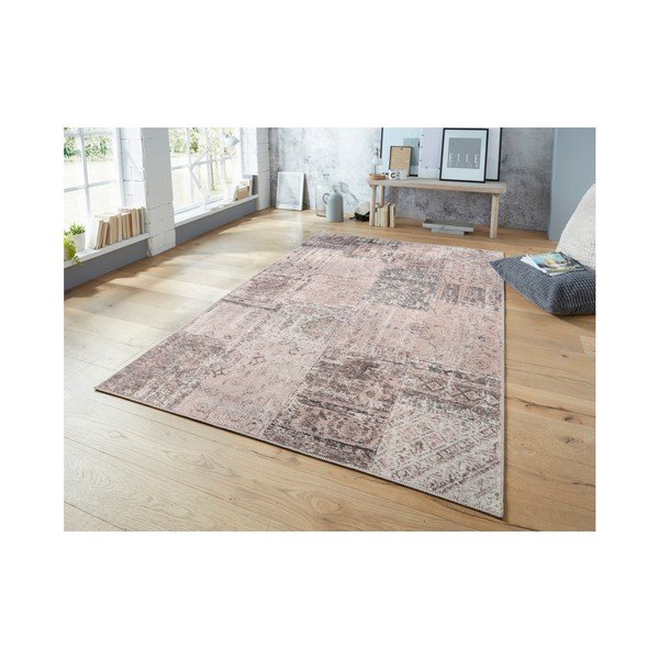 Šviesiai rožinis kilimas Elle Decoration Pleasure Denain, 200 x 290 cm-image-1
