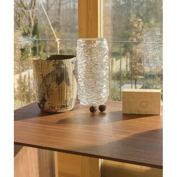 Iš stiklo  vaza (aukštis 30 cm) Vorma – Kave Home-image-1