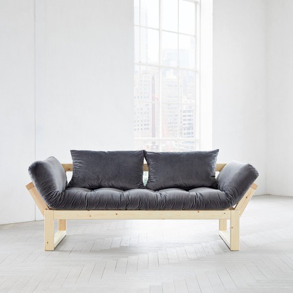 Kintama sofa "Karup Edge Natural/Velvet Gray