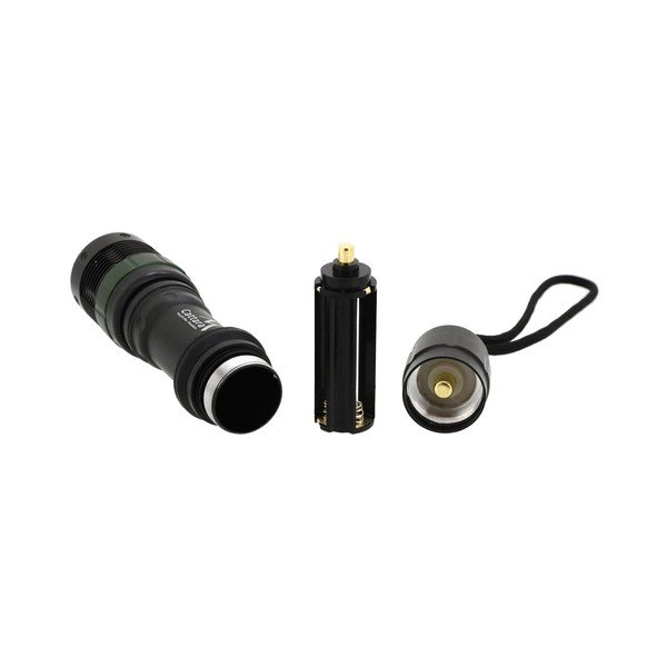 Juodas kišeninis LED žibintuvėlis Cattara ZOOM-image-3