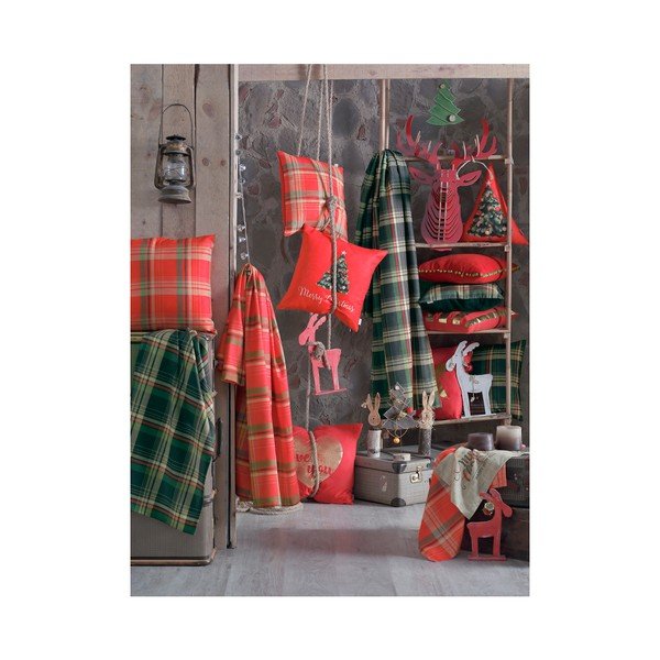Raudona sėdynės pagalvėlė Mike & Co. NEW YORK Honey Deco, 36 x 36 cm-image-2
