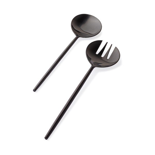 Iš nerūdijančio plieno įrankis salotoms 2 vnt. Bronte – Bizzotto-image-1