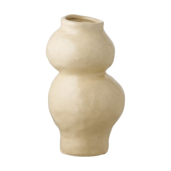 Smėlio spalvos iš keramikos vaza (aukštis 19,5 cm) Rona – House Nordic