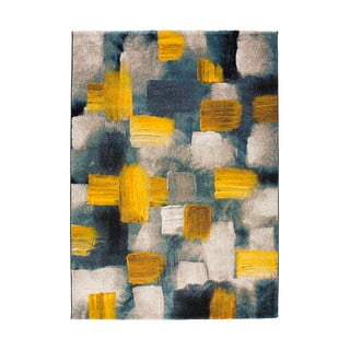 Mėlynas ir geltonas kilimas Universal Lienzo, 160 x 230 cm