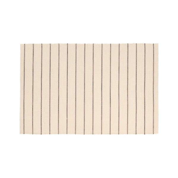 Iš medvilnės mišinio kilimas smėlio spalvos 60x90 cm Line – Södahl