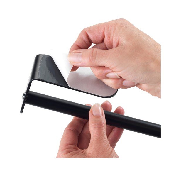 Juodas sieninis laikiklis virtuviniams rankšluosčiams Wenko Nio-image-3