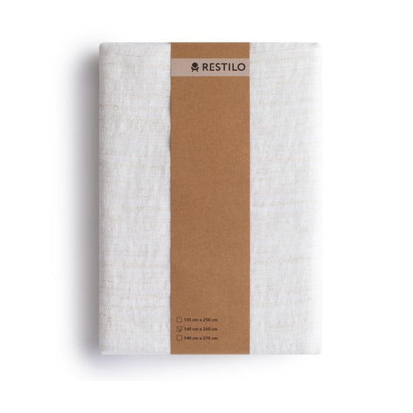 Kreminės spalvos užuolaida 140x250 cm Drimar – Restilo-image-3