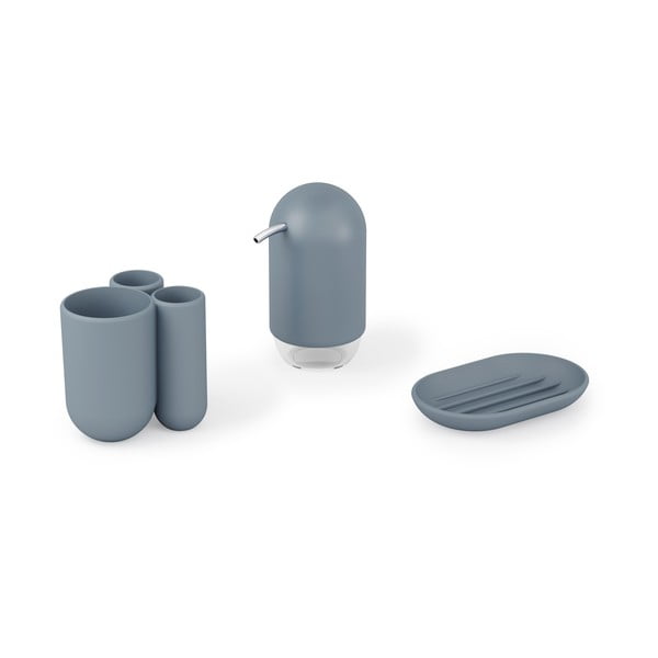 Iš plastiko muilo dozatorius mėlynos spalvos 230 ml Touch – Umbra-image-4