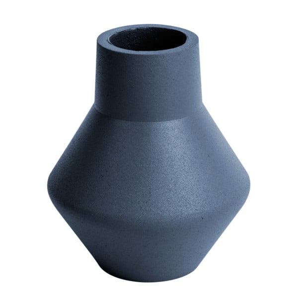 Mėlyna vaza PT LIVING Nimble Angled, ⌀ 9 cm