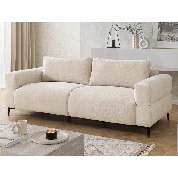 Kreminės spalvos sofa 217 cm Helio – Ropez-image-4