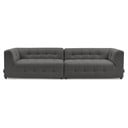 Tamsiai pilka sofa 324 cm Kleber - Bobochic Paris