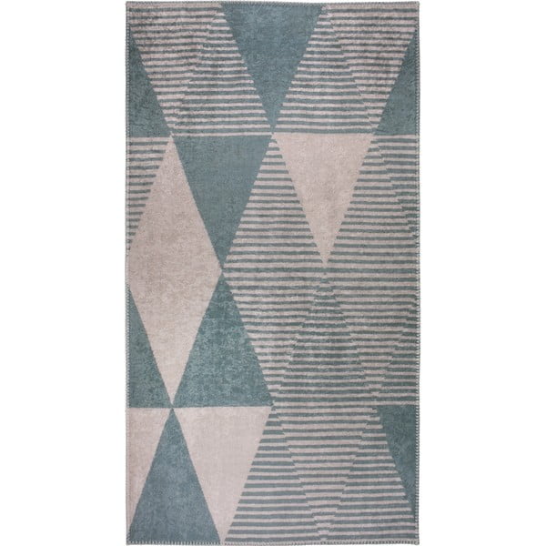 Skalbiamas kilimas mėlynos spalvos 80x150 cm – Vitaus