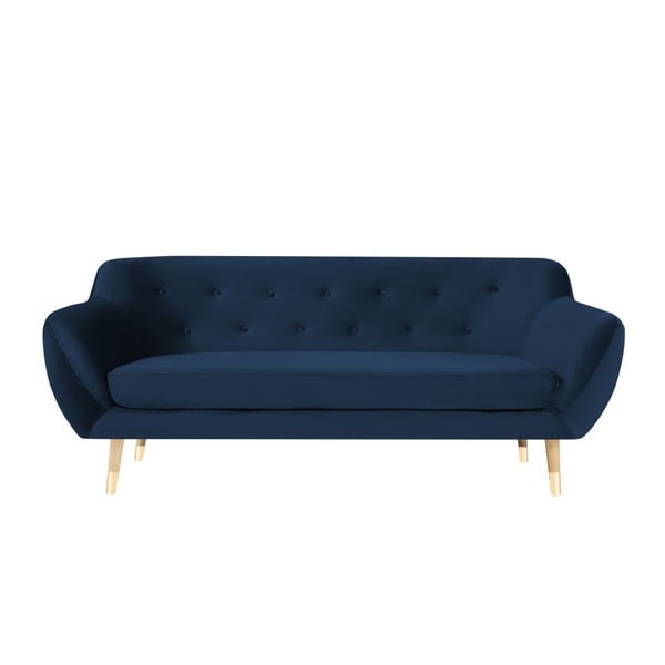 Tamsiai mėlyna sofa Mazzini Sofos Amelie