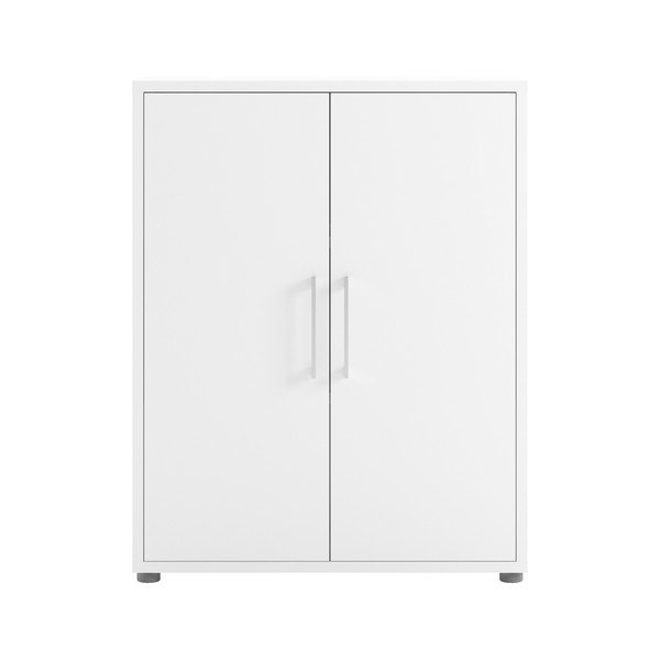 Modulinė knygų spinta baltos spalvos 89x113 cm Prima – Tvilum-image-2